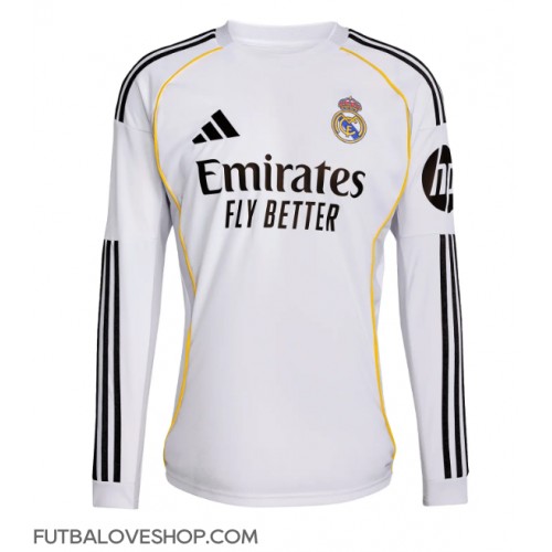 Dres Real Madrid Domáci 2025-26 Dlhy Rukáv